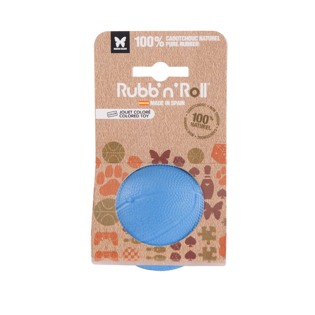 Balle bleue Rubb'n'Roll color