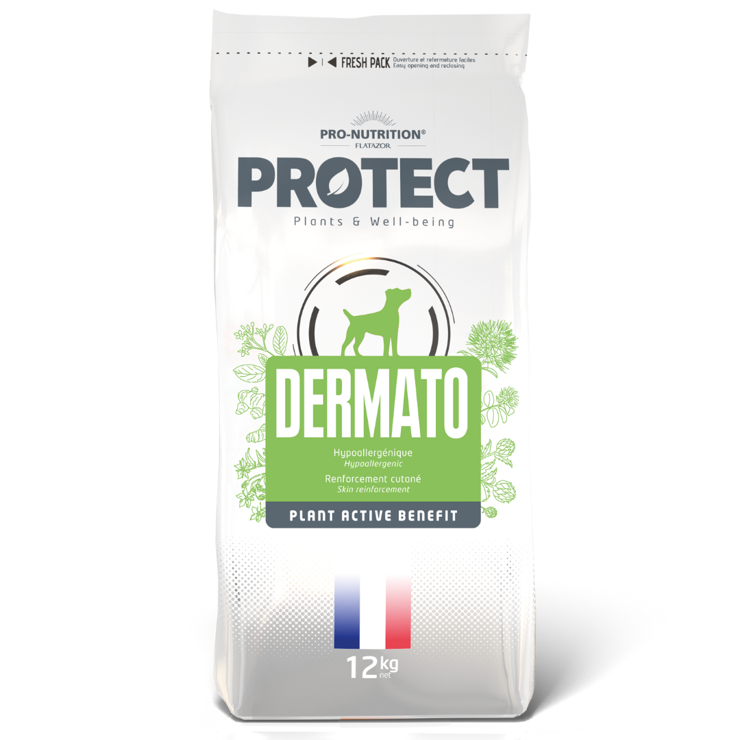 Croquettes vétérinaires pour chien PROTECT | DERMATO (2 tailles)