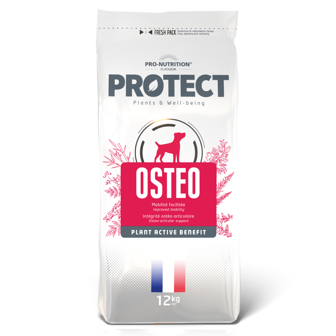 Croquettes vétérinaires pour chien PROTECT | OSTEO (2 tailles)