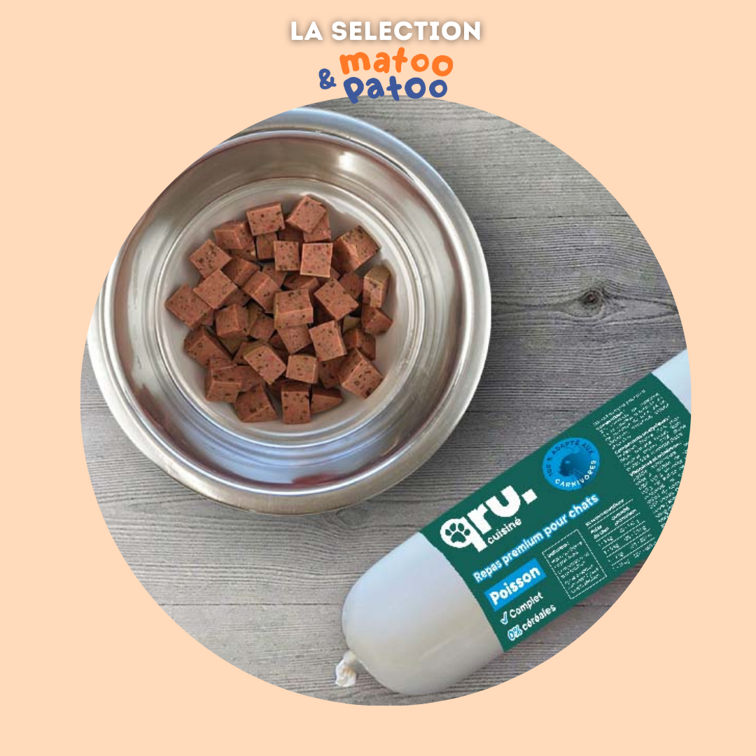 Saucisson Qru cuisiné au poisson 200gr
