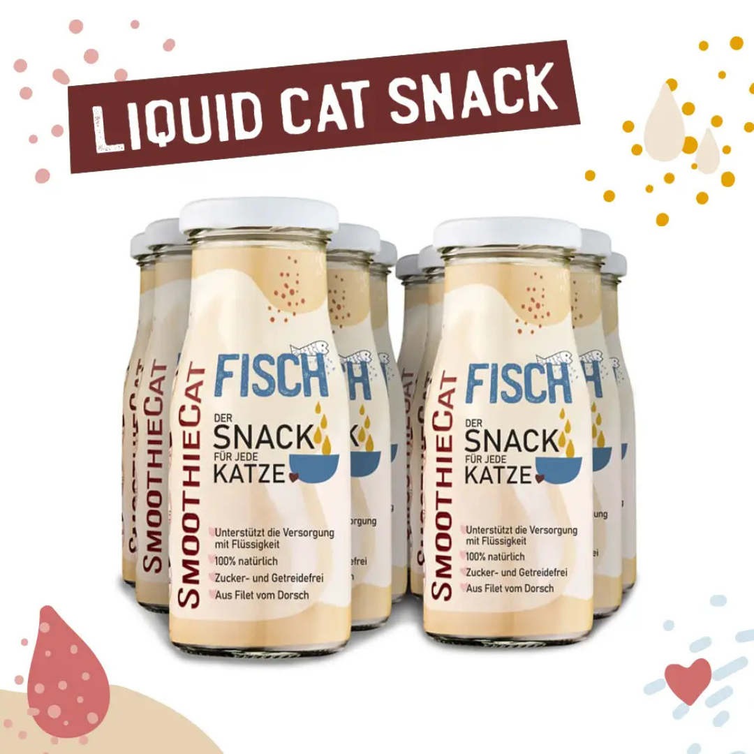 Smoothie Fish Cat Snack naturel pour chats sans sucre