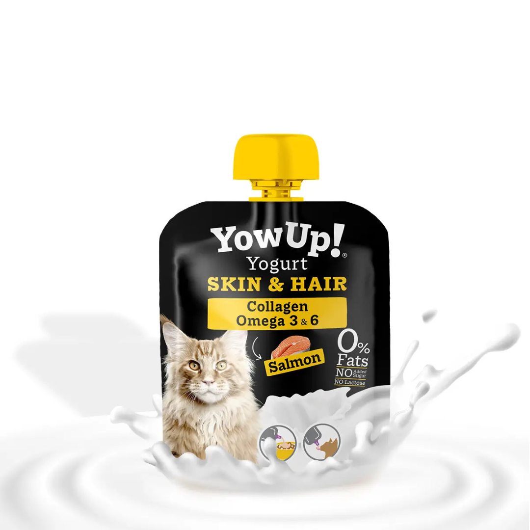 YowUp Yogurt Skin & Hair pour chats (0 % de matières grasses)