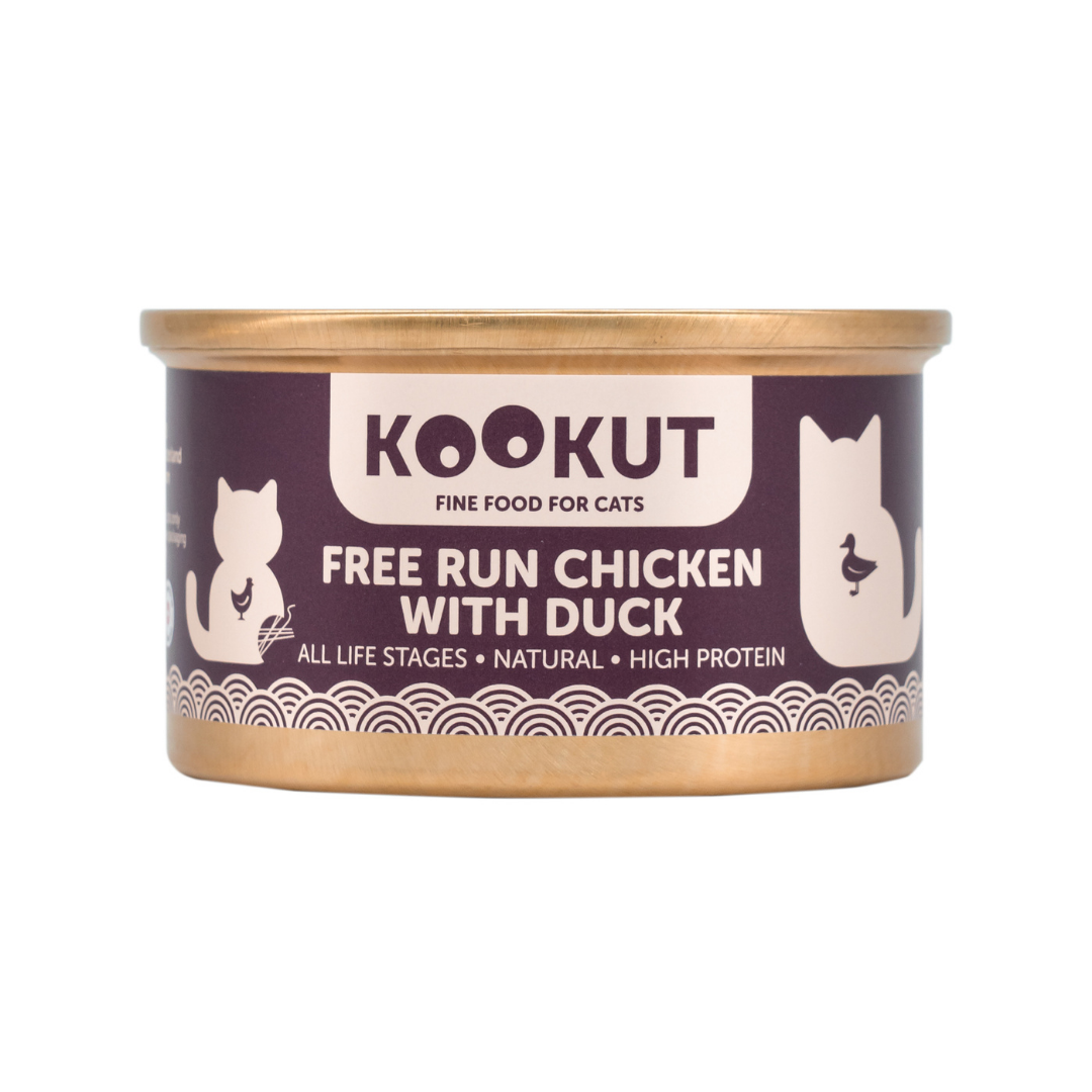 Pâtée naturelle au Poulet & Canard, Kookut | CHAT | 70g