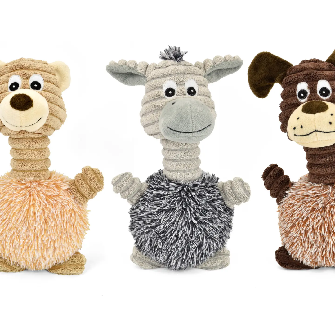 Peluche Funny Animals – Jouet sonore pour chien (22 cm)