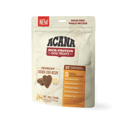 Friandises chien ACANA TREAT CRUNCHY | FOIE DE POULET | 100G