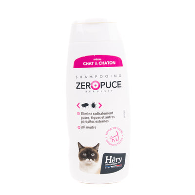 Shampooing répulsif Zéro puce 200ml | CHAT