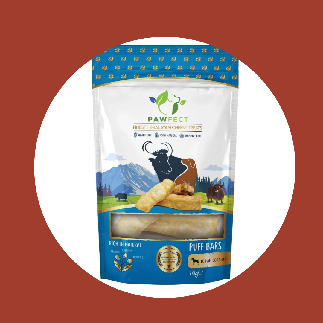 BARRES FEUILLETÉES À MÂCHER Pawfect 70 g.