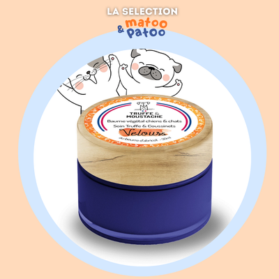 Baume Truffe & Coussinets “Velours” – Chien & Chat