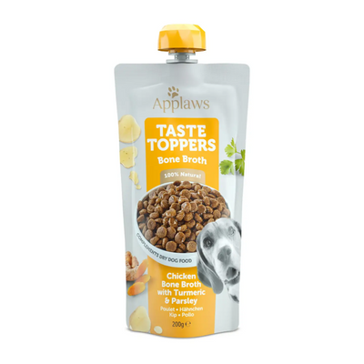 Bouillon d'os de poulet Applaws DOG TASTE TOPPERS 200 ml.