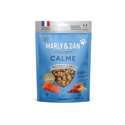 Friandises Marly & Dan Tendres bouchées “Calme” | CHAT | 40g