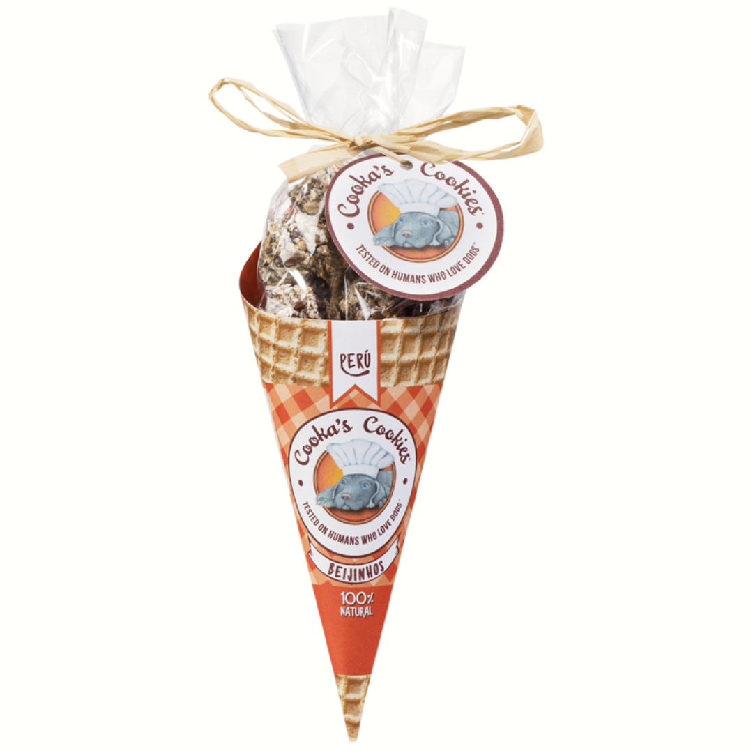 Cooka’s Cookies – Cornet de friandises Dinde – 50 g