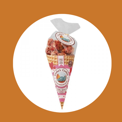 Cooka’s Cookies – Cornet de friandises Dinde & Thon – 50 g
