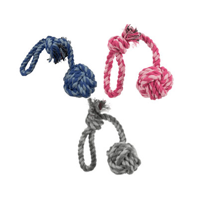 Corde de jeu avec balle pour chien – Trixie