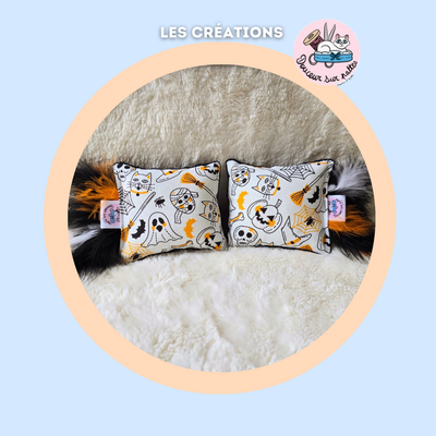 Coussin à la Valériane – Édition Halloween 🎃