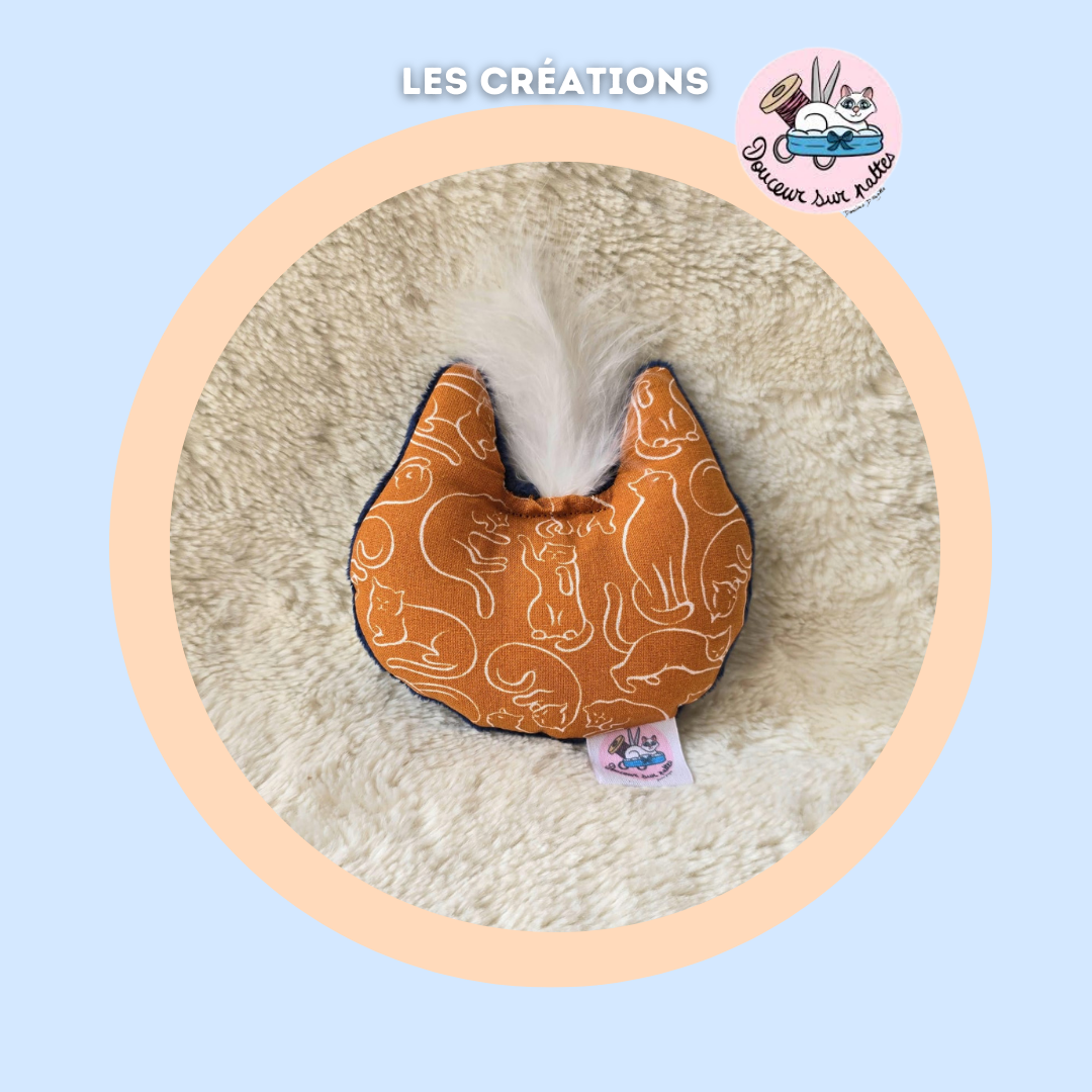 Coussin à la valériane - Jouet créateur pour chats