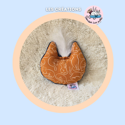 Coussin à la valériane - Jouet créateur pour chats
