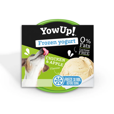 Crème glacée YowUp, yogourt et pommes, poulet - 0 % de matières grasses