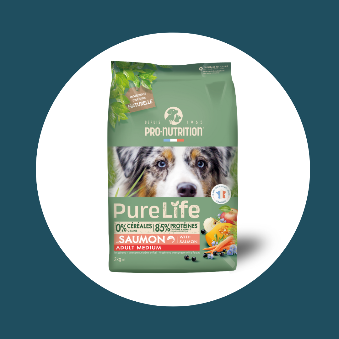 Croquettes PURE LIFE pour chien MEDIUM (2 tailles)
