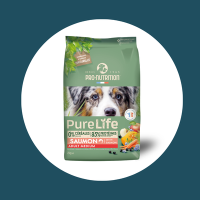 Croquettes PURE LIFE pour chien MEDIUM (2 tailles)
