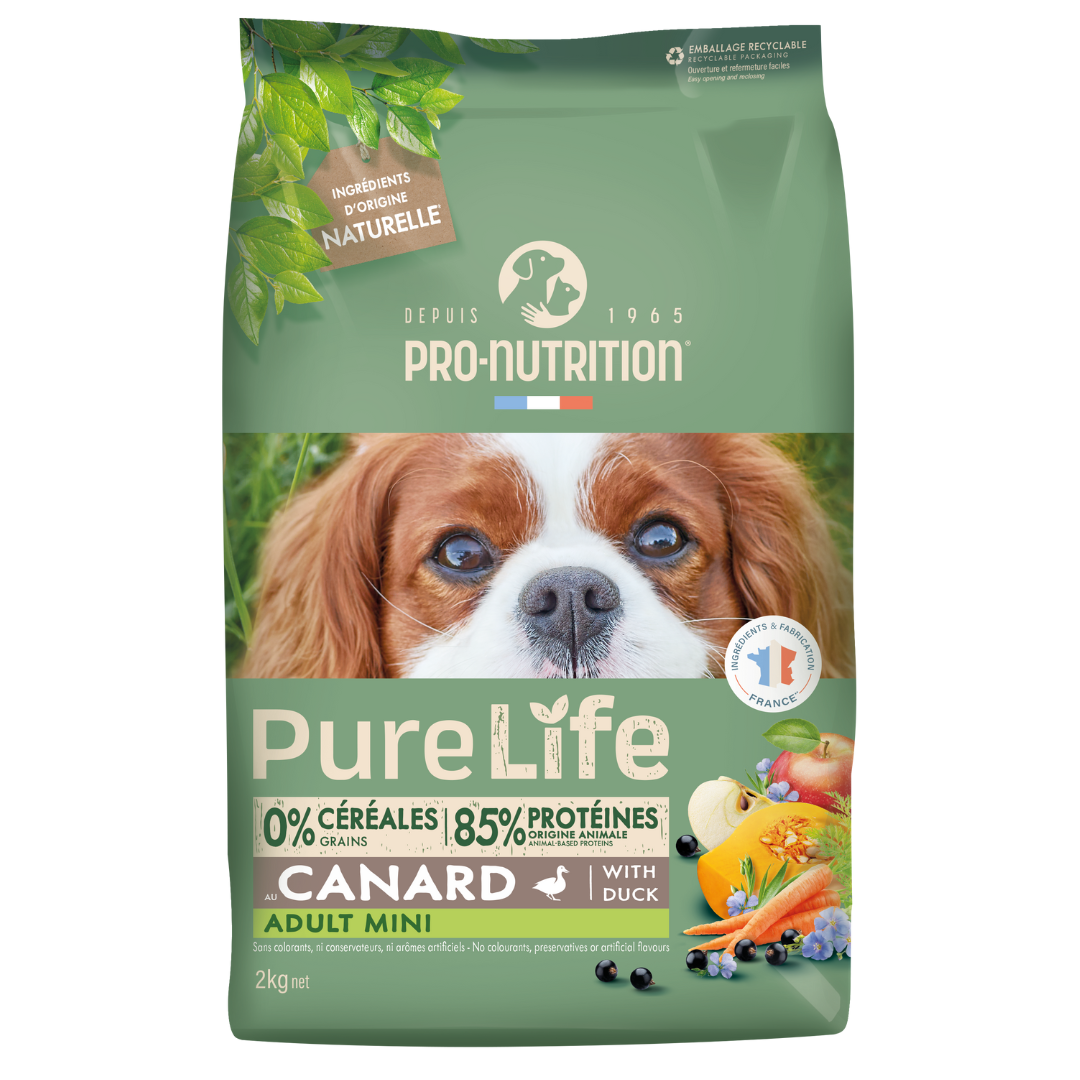 Croquettes Sans C r ales Pure Life CHIEN ADULTE MINI 2 Kg Matoo croquettes-sans-c-r-ales-pure-life-chien-adulte-mini-2-kg-matoo