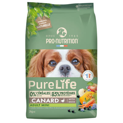 Croquettes sans céréales Pure Life | CHIEN ADULTE | MINI | 2 kg