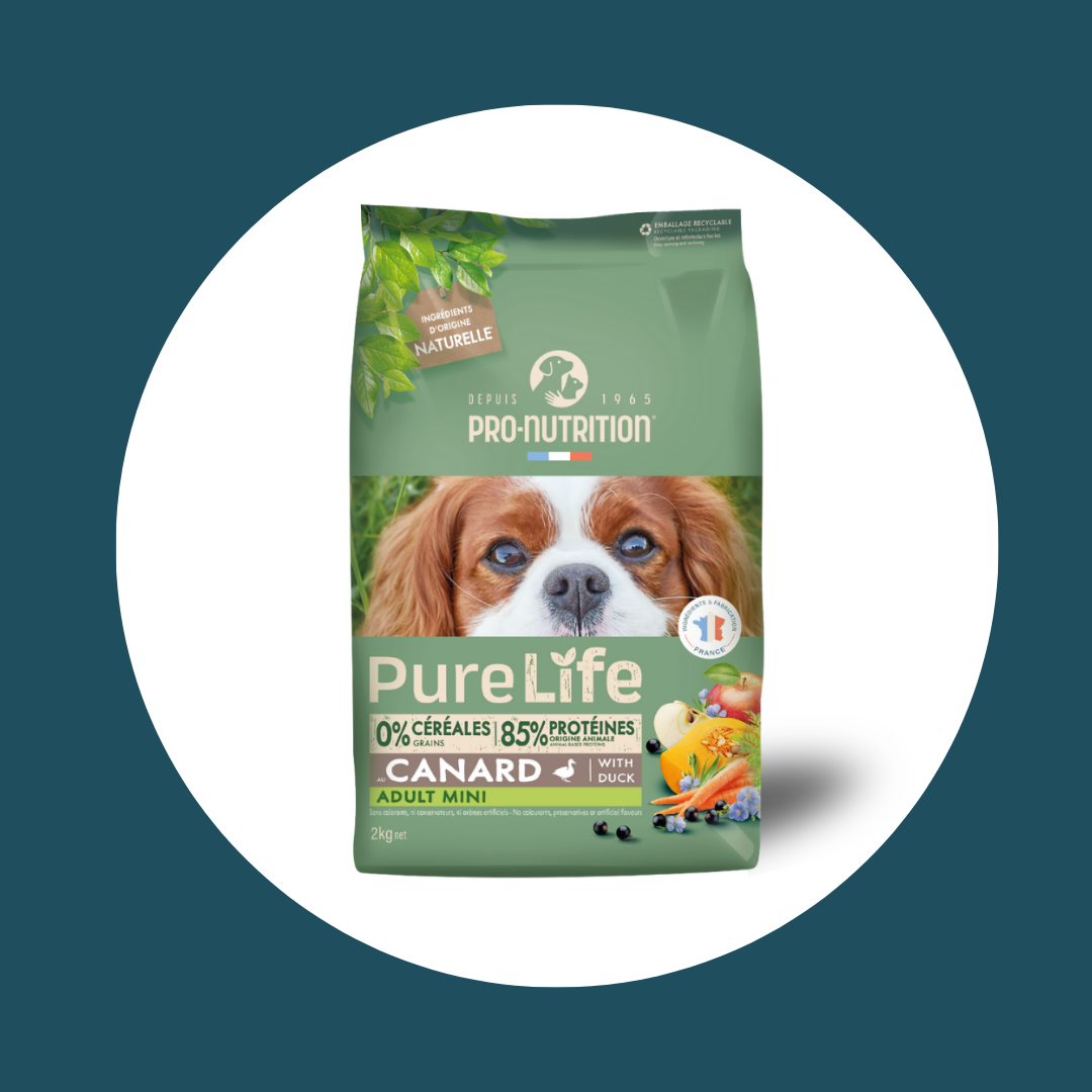 Croquettes PURE LIFE pour chien MINI (2 tailles)