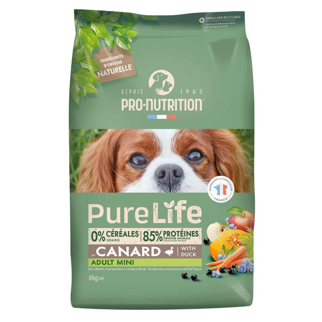 Croquettes PURE LIFE pour chien MINI (2 tailles)
