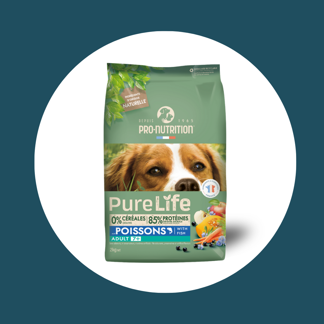 Croquettes PURE LIFE pour chien senior 7+ (2 tailles)