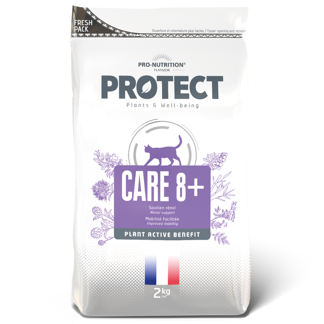 Croquettes vétérinaires pour chat PROTECT | SENIOR | 2Kg