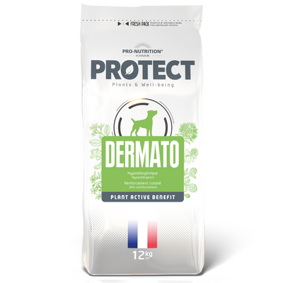 Croquettes vétérinaires pour chien PROTECT | DERMATO (2 tailles)