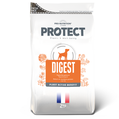 Croquettes vétérinaires pour chien PROTECT | DIGEST | 2 Kg