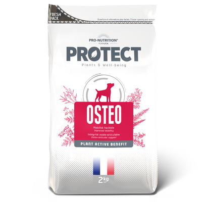 Croquettes vétérinaires pour chien PROTECT | OSTEO | 2 Kg