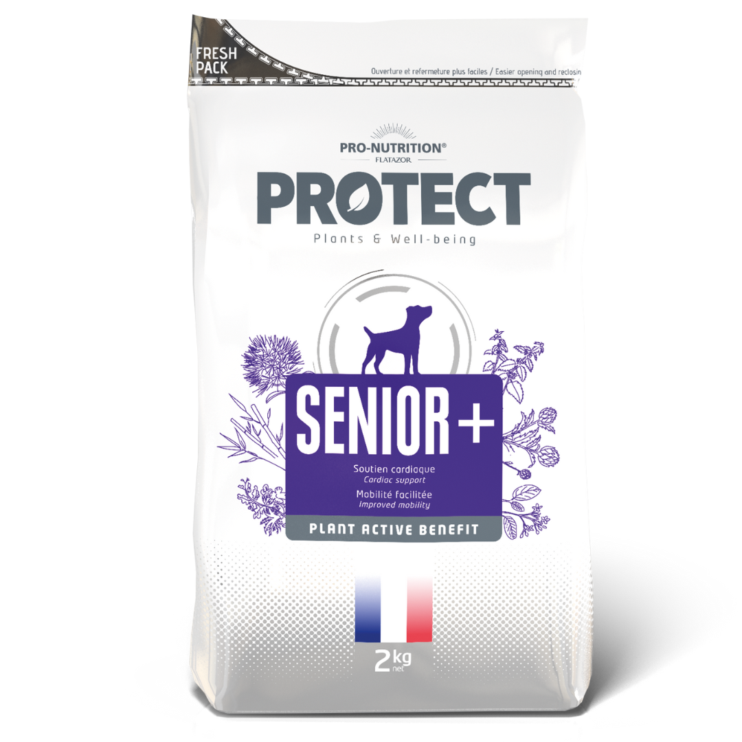 Croquettes vétérinaires pour chien PROTECT | SENIOR | 2 Kg