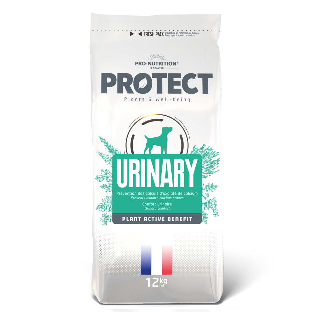 Croquettes vétérinaires pour chien PROTECT | URINARY | 12Kg