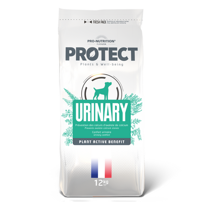 Croquettes vétérinaires pour chien PROTECT | URINARY | 12Kg