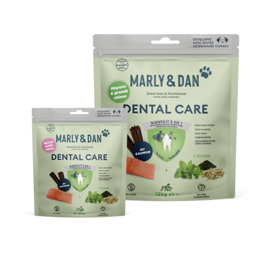 Dental Care pour chien (x7 Sticks) – Marly&Dan