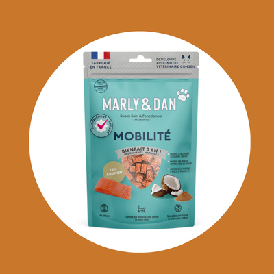 Friandises Marly & Dan Freeze Dried « Mobilité » | CHAT | 40g