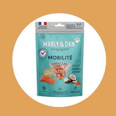 Friandises Marly & Dan Freeze Dried « Mobilité » | CHAT | 40g