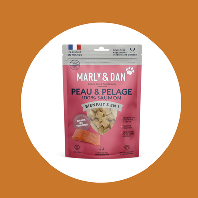 Friandises Marly & Dan Freeze Dried « Peau & Pelage » | CHAT | 40g