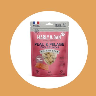 Friandises Marly & Dan Freeze Dried « Peau & Pelage » | CHAT | 40g