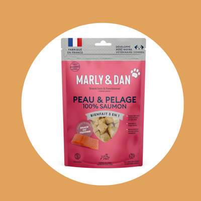 Friandises Marly & Dan Freeze Dried « Peau & Pelage » | CHIEN | 50g
