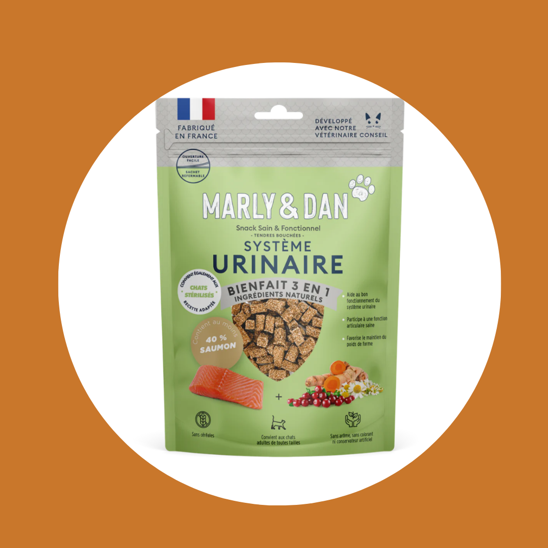 Friandises Marly & Dan Tendres Bouchées « Système Urinaire » | CHAT | 40g