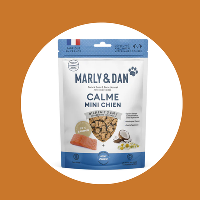 Friandises Marly & Dan Tendres bouchées « Calme » | Petit CHIEN | 50g