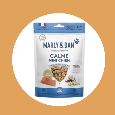 Friandises Marly & Dan Tendres bouchées « Calme » | Petit CHIEN | 50g
