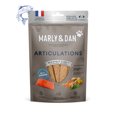 Friandises Marly & Dan Barres à Mâcher « Articulation » | CHIEN | 80g