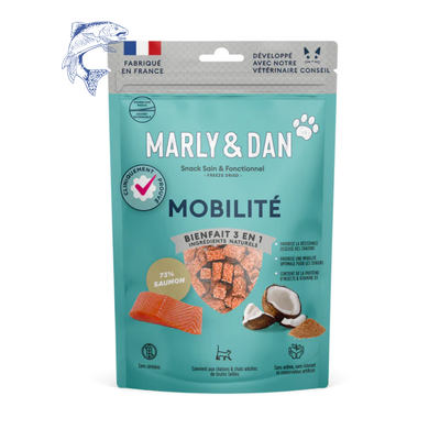 Friandises Marly & Dan Freeze Dried « Mobilité » | CHAT | 40g