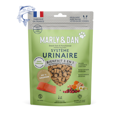 Friandises Marly & Dan Tendres Bouchées « Système Urinaire » | CHAT | 40g