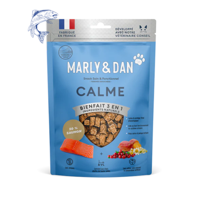 Friandises Marly & Dan Tendres bouchées “Calme” | CHAT | 40g