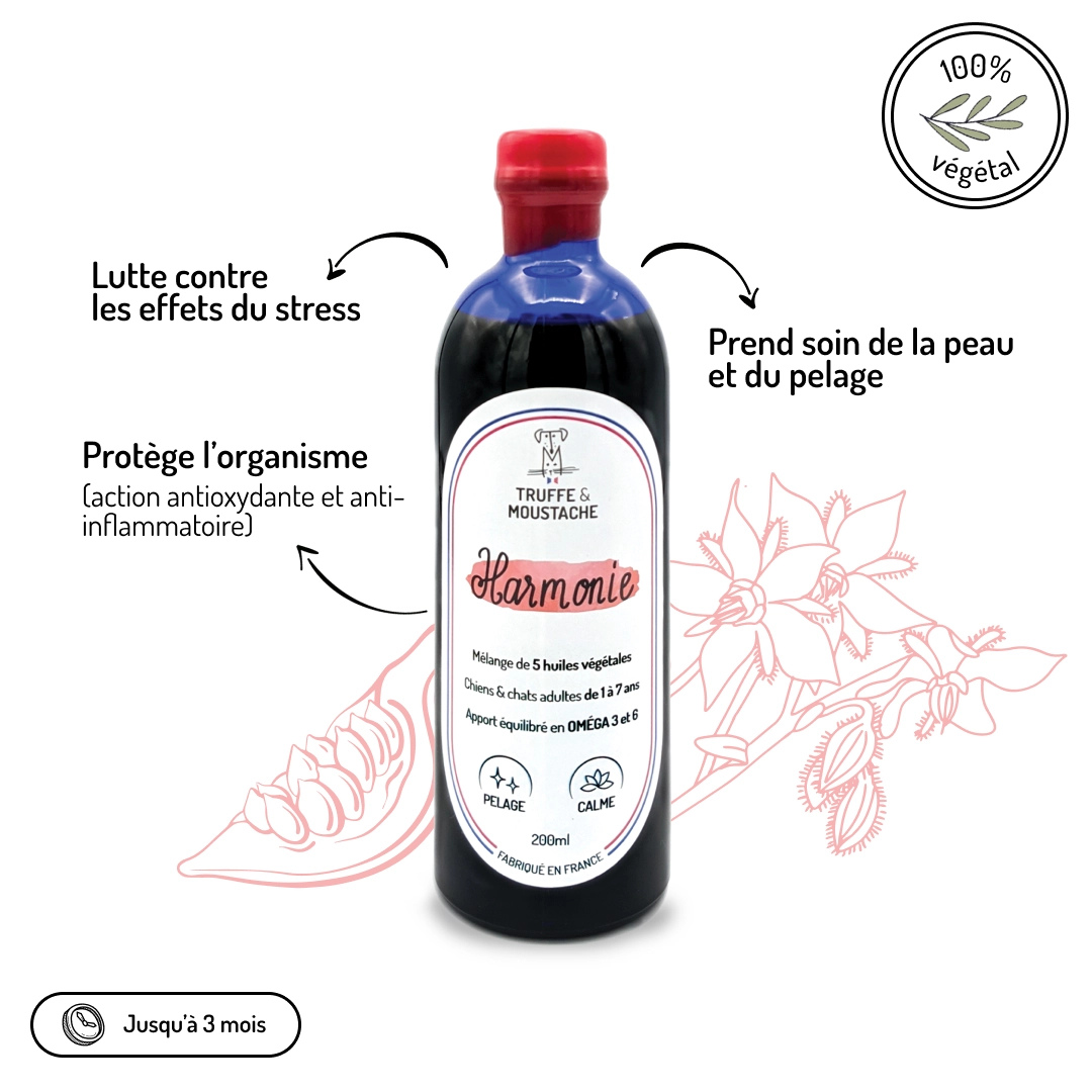 Complément alimentaire Harmonie, pour chats & chiens