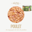 Pâtée MARTIN – Les Mijotés Poulet & Jambon (70g)